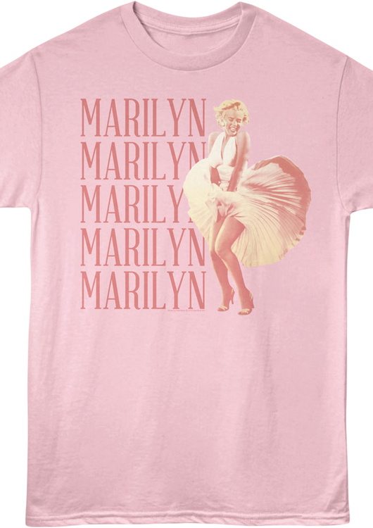 Pink Marilyn Monroe T-Shirt - main product image