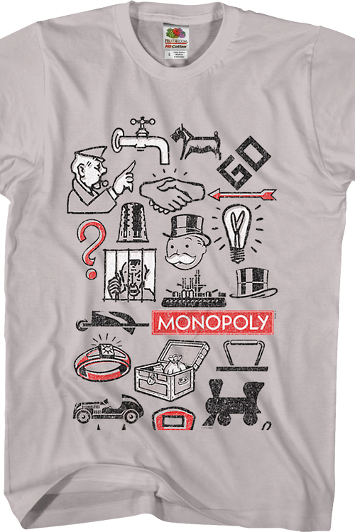 Icons Monopoly T-Shirtmain product image