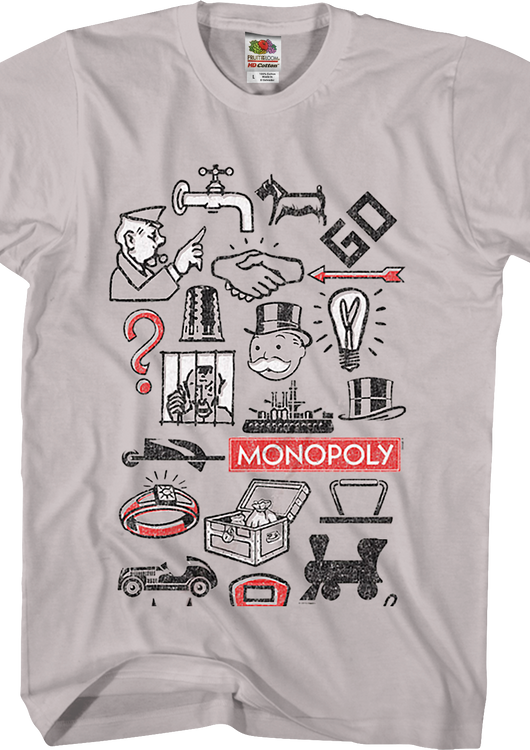 Icons Monopoly T-Shirt - main product image
