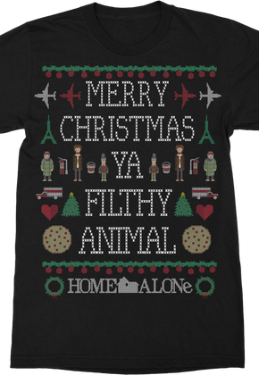 Icons Ya Filthy Animal Home Alone T-Shirt