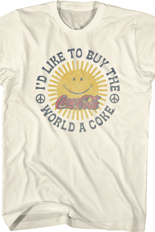 I'd Like To Buy The World A Coke Coca-Cola T-Shirt - main product image