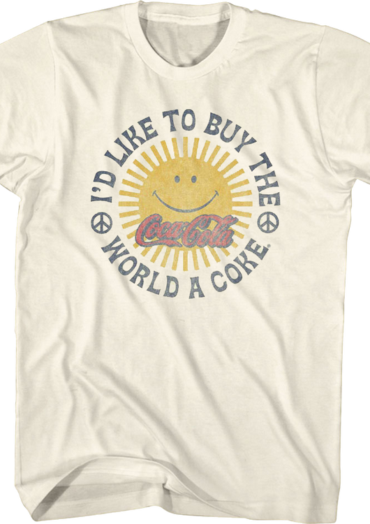 I'd Like To Buy The World A Coke Coca-Cola T-Shirt - main product image
