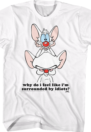 Idiots Pinky and the Brain Shirt