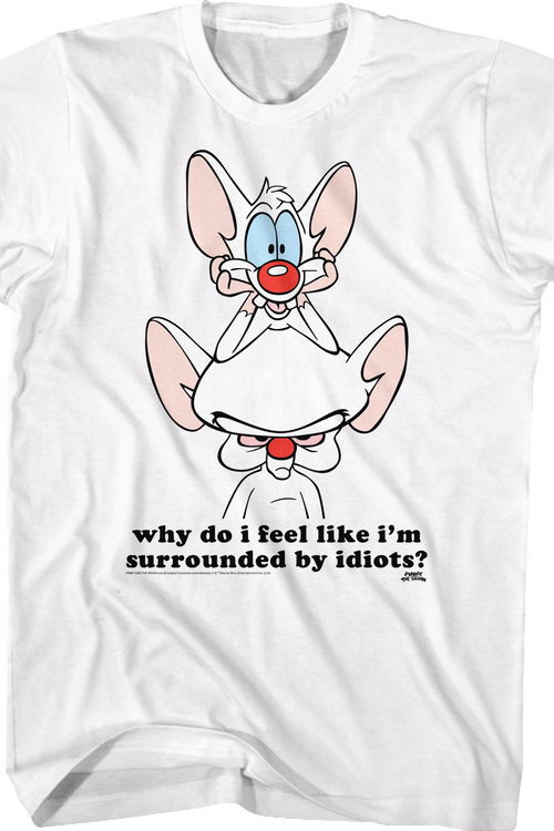 Idiots Pinky and the Brain Shirtmain product image