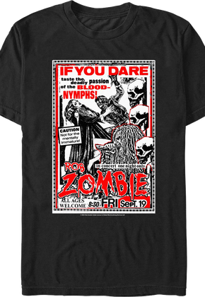 If You Dare Rob Zombie T-Shirt