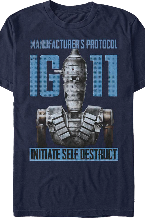IG-11 Initiate Self Destruct The Mandalorian Star Wars T-Shirtmain product image