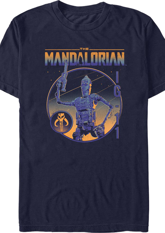 Vintage IG-11 The Mandalorian Star Wars T-Shirt - main product image
