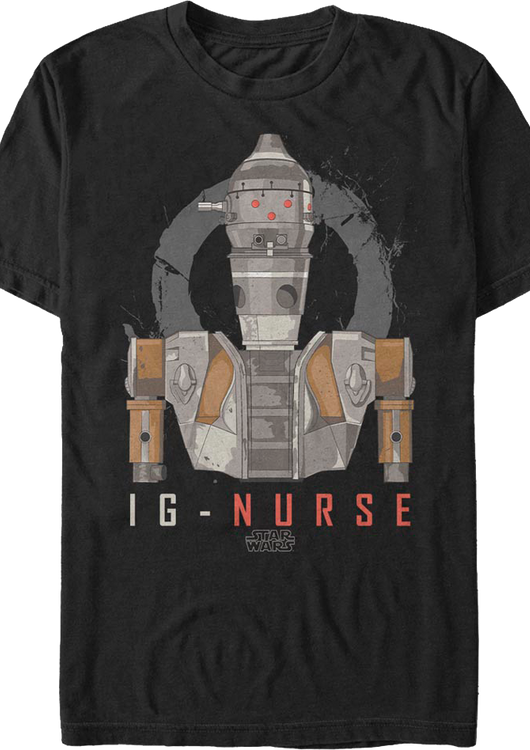 IG-Nurse The Mandalorian Star Wars T-Shirt - main product image