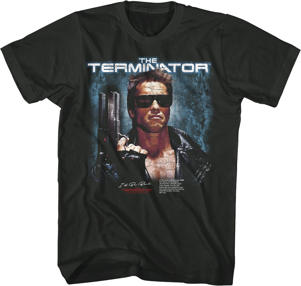 I'll Be Back Photo Terminator T-Shirt