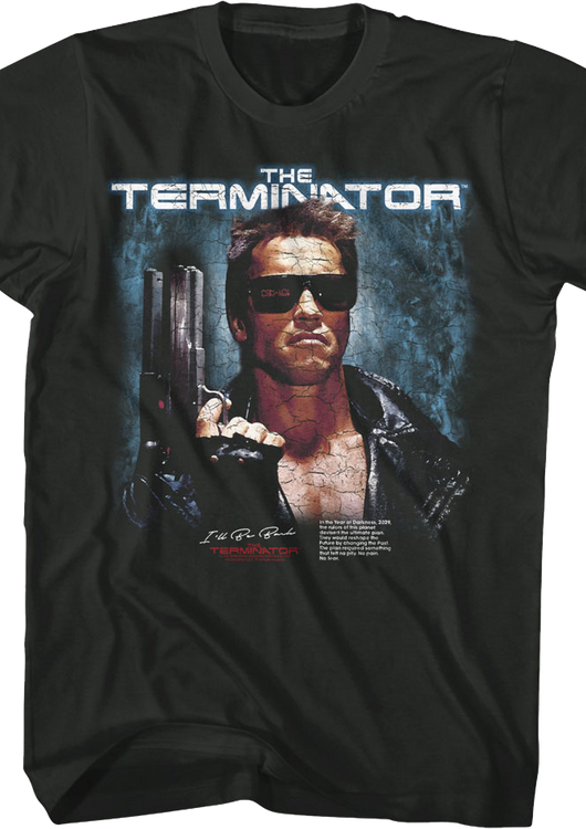 I'll Be Back Photo Terminator T-Shirt - main product image