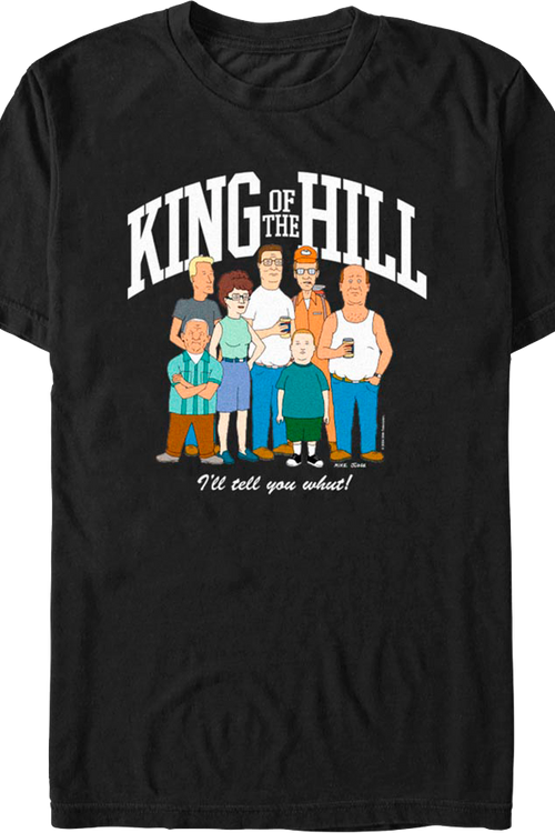 I'll Tell You Whut Group Photo King of the Hill T-Shirtmain product image