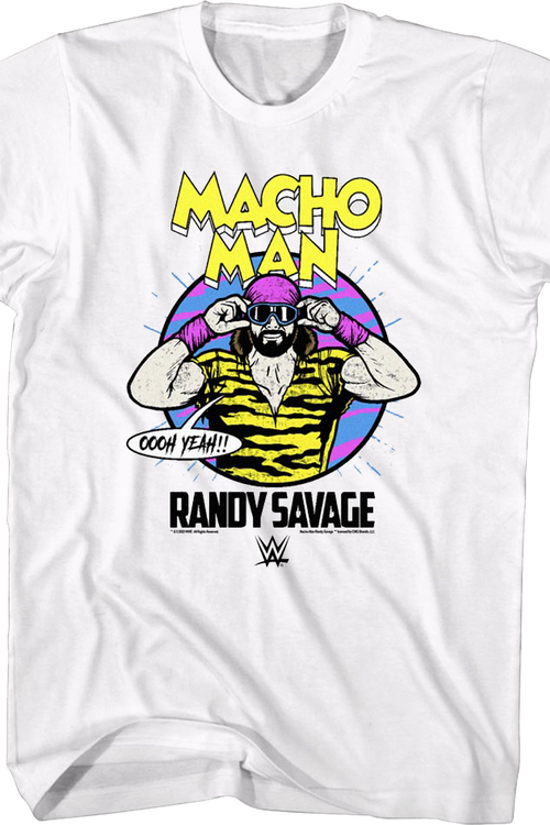 Illustrated Macho Man Randy Savage T-Shirt - main product image