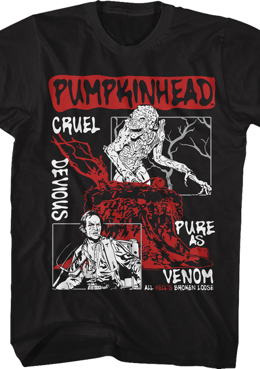 Illustrated Panels Pumpkinhead T-Shirt - main product image
