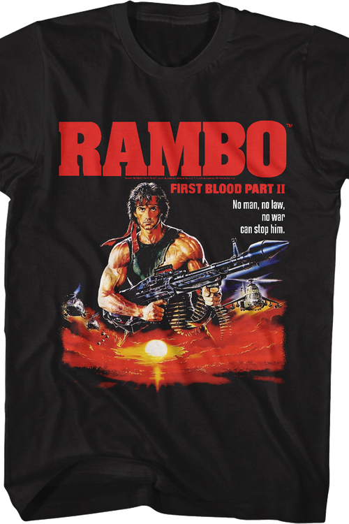 Rambo online t shirt