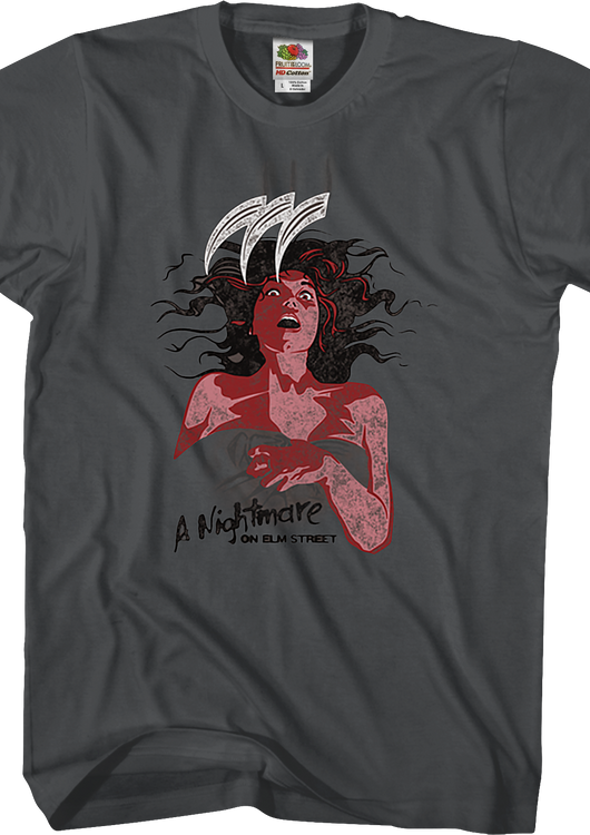 Illustrated Poster Nightmare On Elm Street T-Shirt - main product image