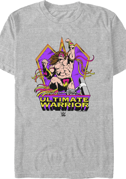 Illustrated Ultimate Warrior T-Shirt - main product image