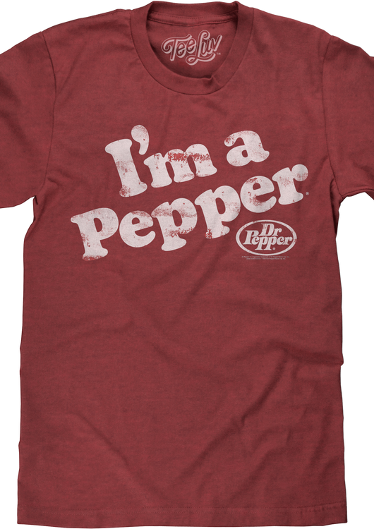 I'm A Pepper Dr. Pepper T-Shirt - main product image
