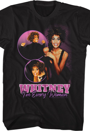 I'm Every Woman Whitney Houston T-Shirt