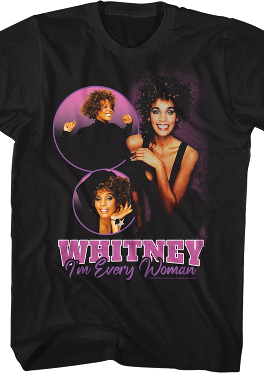 I'm Every Woman Whitney Houston T-Shirt - main product image