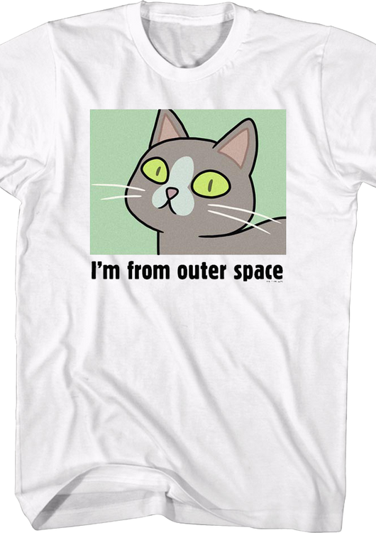 I'm From Outer Space Rick And Morty T-Shirt - main product image