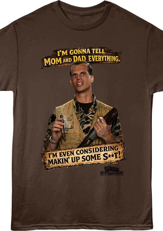 I'm Gonna Tell Mom And Dad Everything Weird Science T-Shirt - main product image