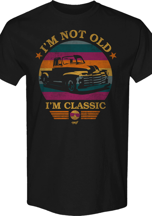 I'm Not Old I'm Classic Emoji T-Shirt - main product image