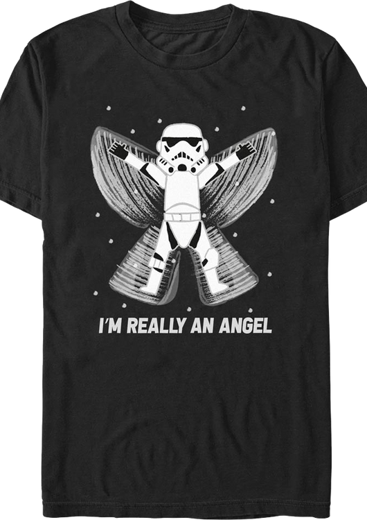 I'm Really An Angel Star Wars T-Shirt - main product image
