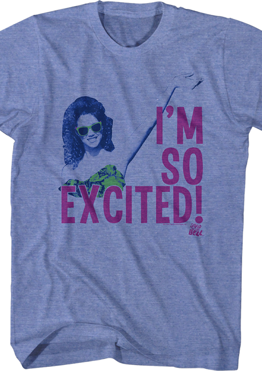 I'm So Excited Saved By The Bell T-Shirt - main product image