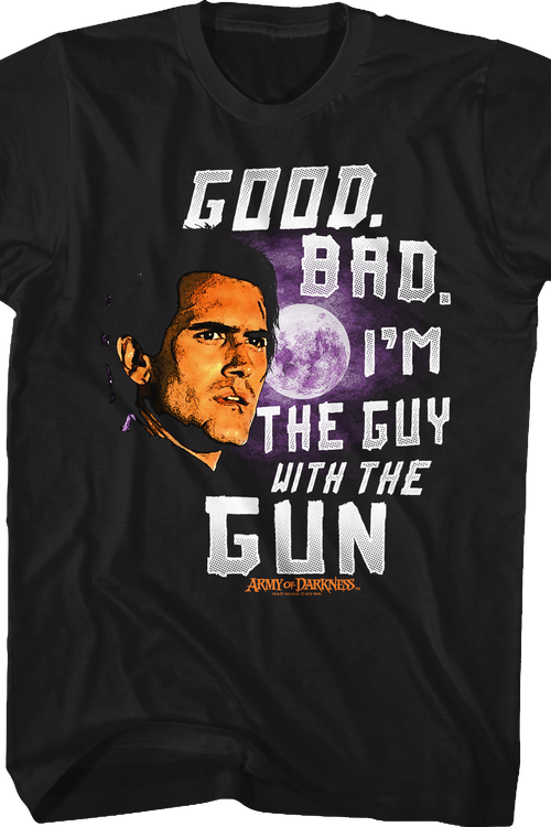I'm The Guy With The Gun Army Of Darkness T-Shirtmain product image