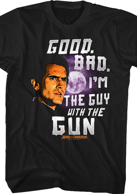 I'm The Guy With The Gun Army Of Darkness T-Shirt - main product image