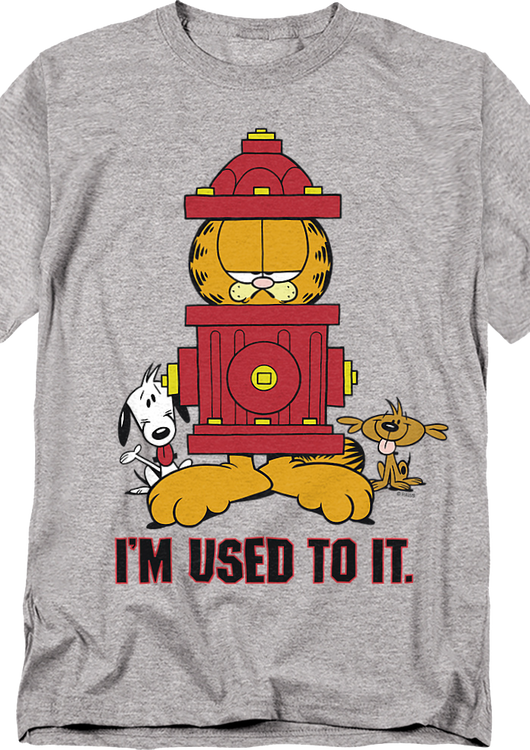 I'm Used To It Garfield T-Shirt - main product image