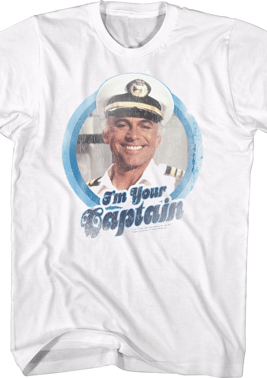 I'm Your Captain Love Boat T-Shirt - main product image