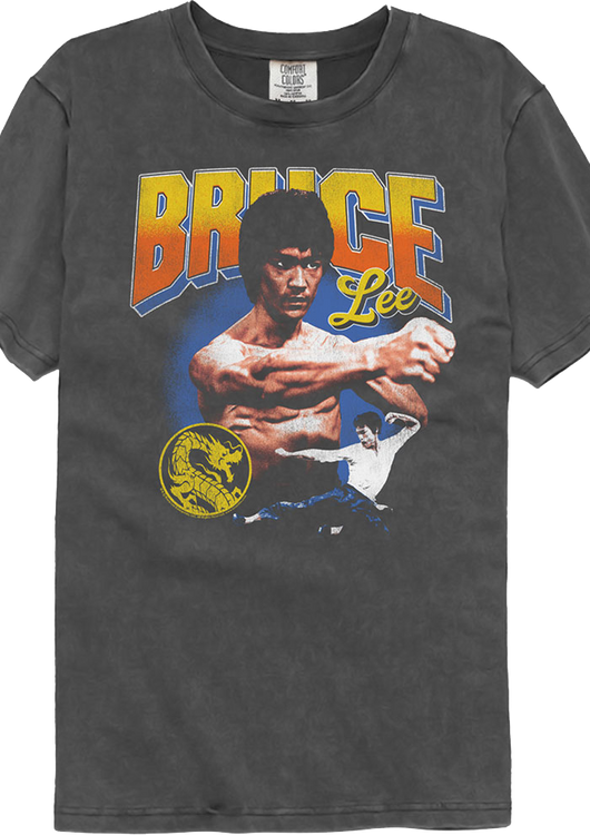 Impact Collage Bruce Lee Comfort Colors Brand T-Shirt - main product image