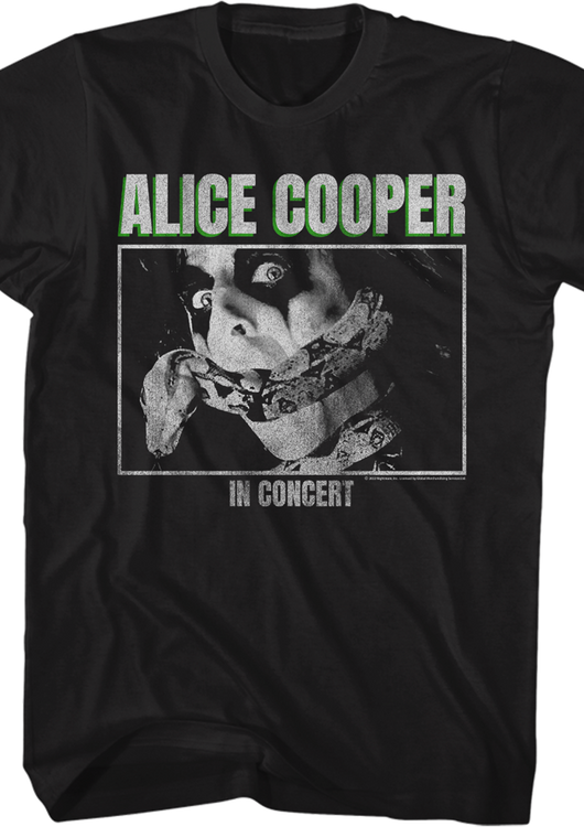 In Concert Alice Cooper T-Shirt - main product image