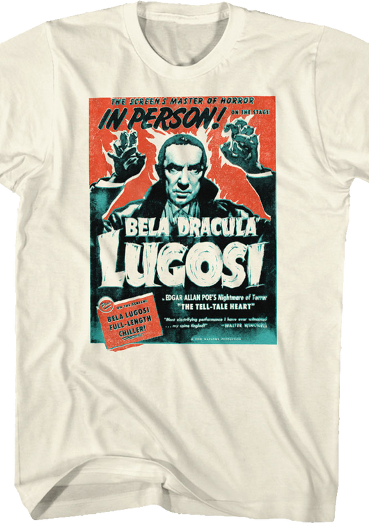 In Person Bela Lugosi T-Shirt - main product image