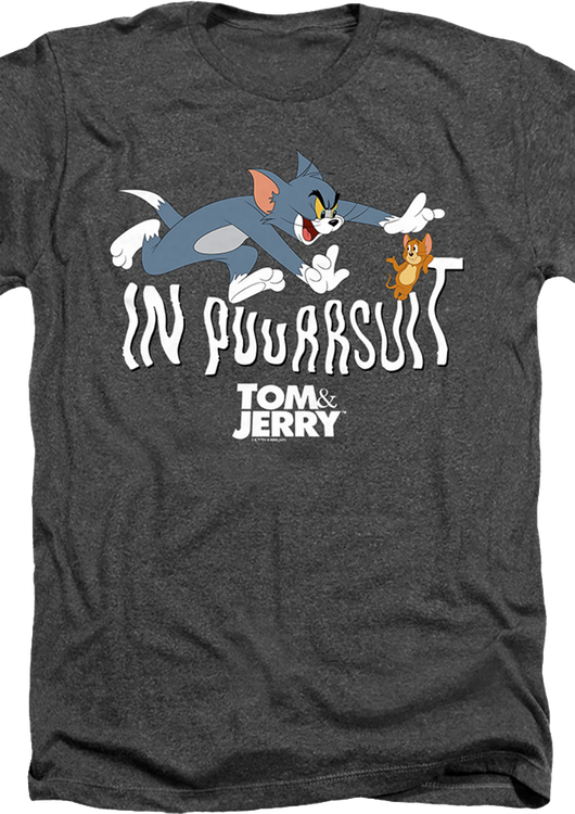 In Puurrsuit Tom And Jerry T-Shirt - main product image