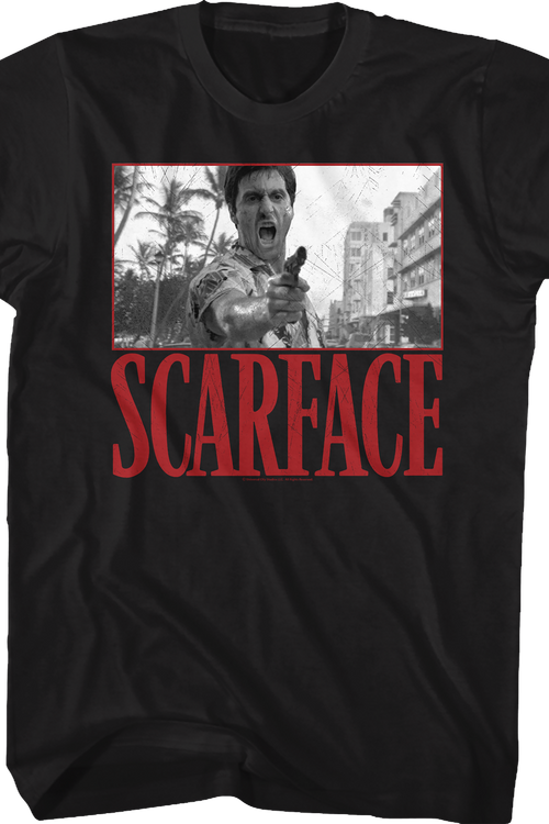 T-shirt Bloodsport Ray Jackson Scarface Style - Rétro Années 80 - 100% Coton - Coupe Classique Homme - Noir