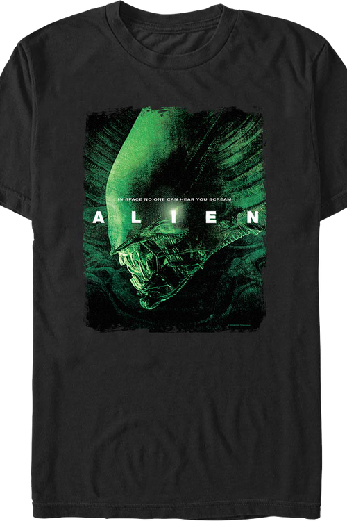 In Space No One Can Hear You Scream Alien T-Shirtmain product image