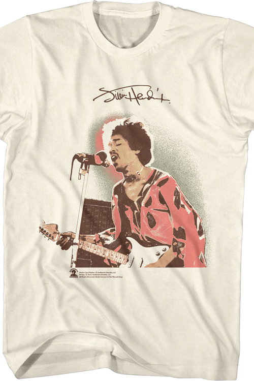 In The Spotlight Jimi Hendrix T-Shirtmain product image