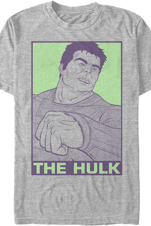 Incredible Hulk Pop Art Avengers Endgame T-Shirtmain product image