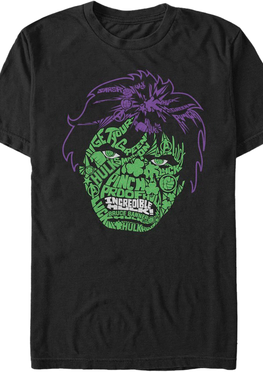 Incredible Hulk St. Patrick's Day T-Shirt - main product image