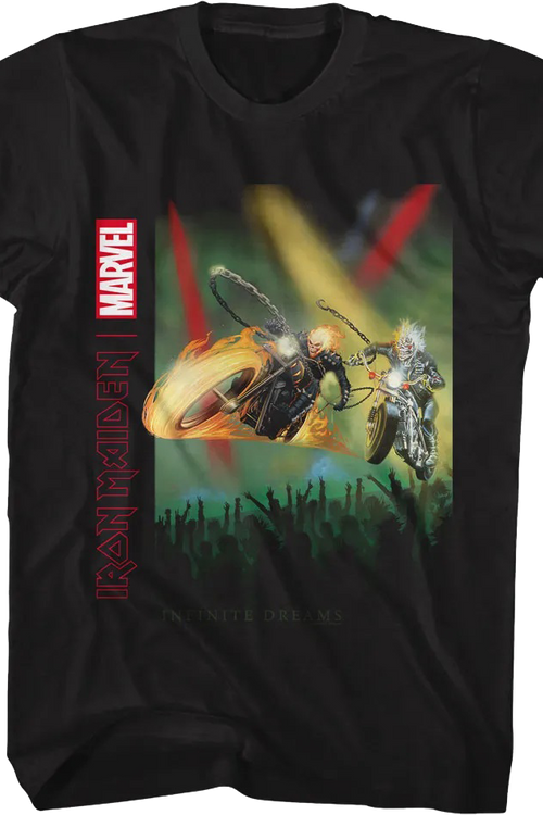 Infinite Dreams Ghost Rider & Iron Maiden T-Shirtmain product image
