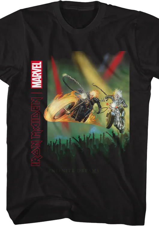 Infinite Dreams Ghost Rider & Iron Maiden T-Shirt - main product image