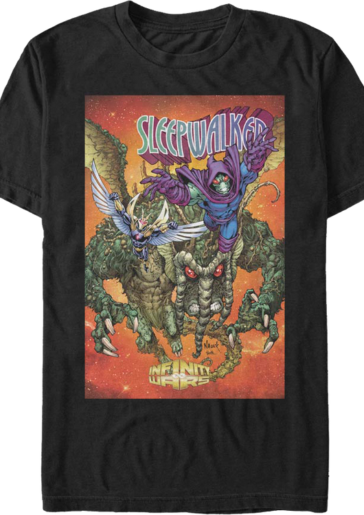 Infinity Wars Sleepwalker Marvel Comics T-Shirt - main product image
