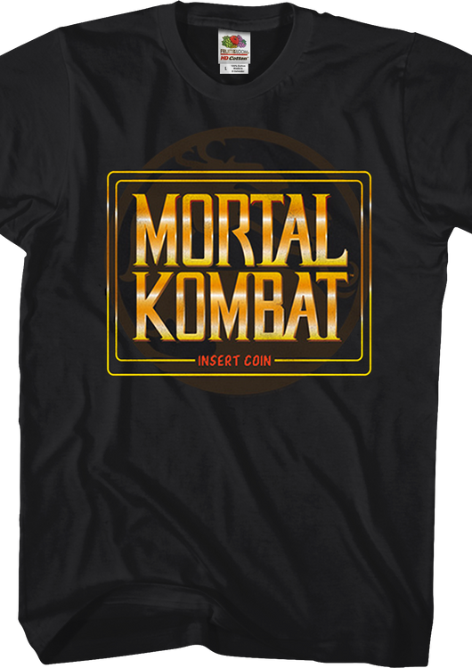 Insert Coin Mortal Kombat T-Shirt - main product image