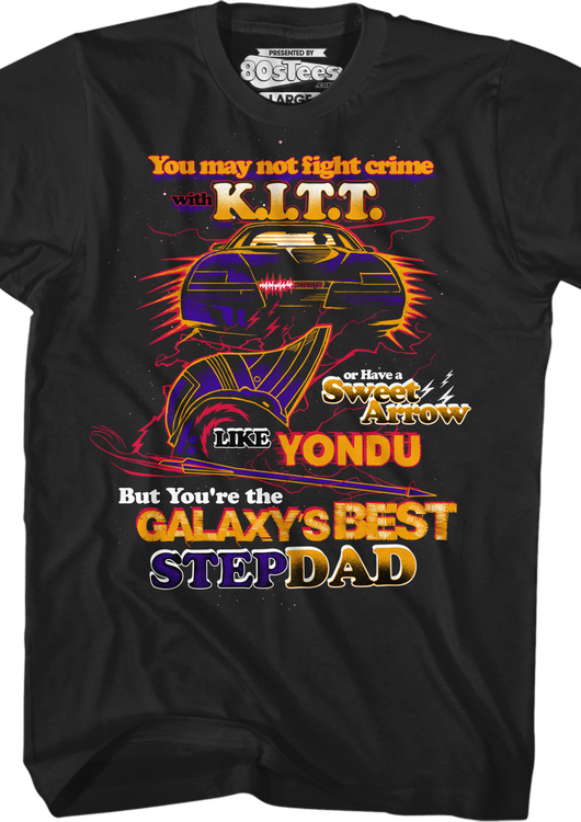 Inspired by Guardians of the Galaxy Step Dad T-Shirt - main product image
