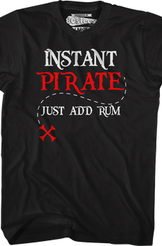 Instant Pirate Just Add Rum T-Shirt