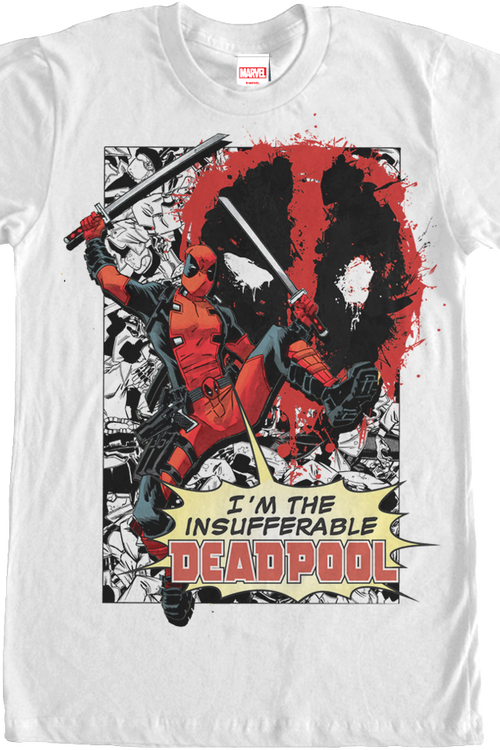 Insufferable Deadpool T-Shirtmain product image