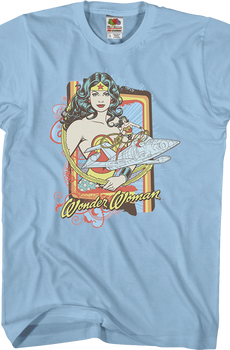 Invisible Jet Wonder Woman T-Shirt