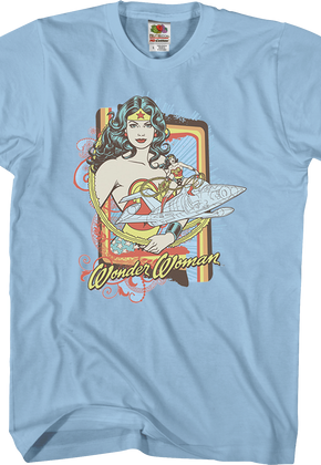 Invisible Jet Wonder Woman T-Shirt